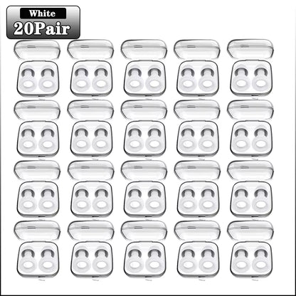 Soundproof Silicone Sleep Earplugs – 20 Pairs Noise-Cancelling Ear Plugs for Sleep, Study & Focus