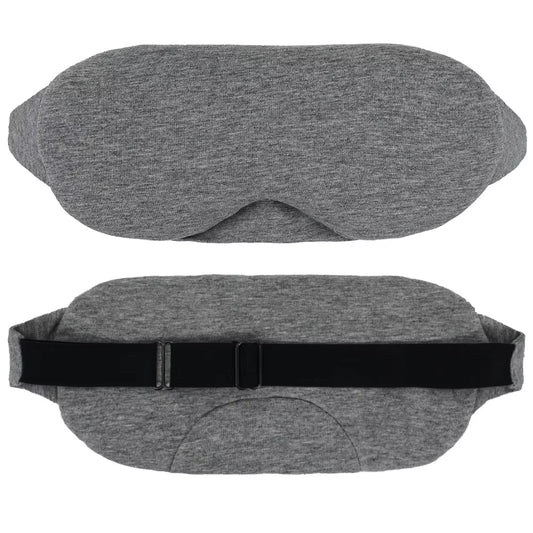 Cotton Sleep Eye Mask – Soft Light-Blocking Blindfold for Sleep & Travel