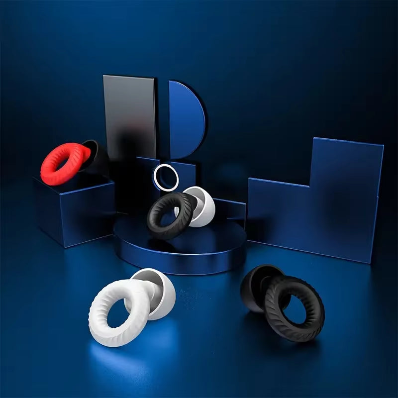 Soundproof Silicone Sleep Earplugs – 20 Pairs Noise-Cancelling Ear Plugs for Sleep, Study & Focus