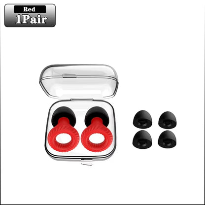 Soundproof Silicone Sleep Earplugs – 20 Pairs Noise-Cancelling Ear Plugs for Sleep, Study & Focus