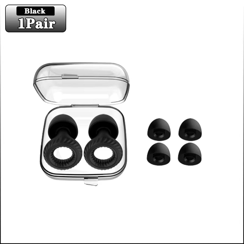 Soundproof Silicone Sleep Earplugs – 20 Pairs Noise-Cancelling Ear Plugs for Sleep, Study & Focus