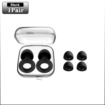 Soundproof Silicone Sleep Earplugs – 20 Pairs Noise-Cancelling Ear Plugs for Sleep, Study & Focus