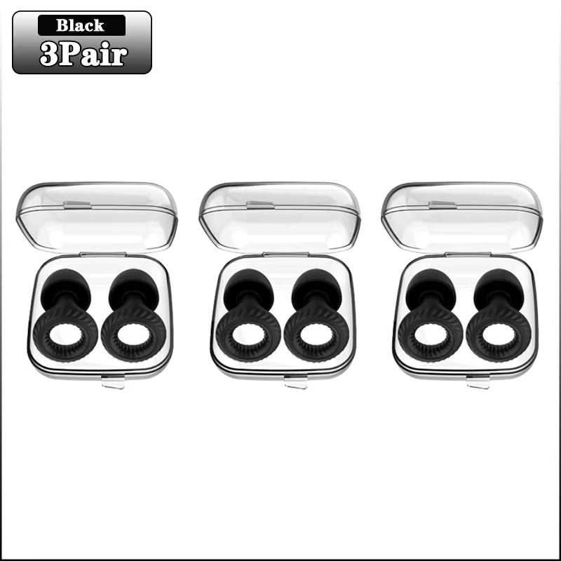 Soundproof Silicone Sleep Earplugs – 20 Pairs Noise-Cancelling Ear Plugs for Sleep, Study & Focus
