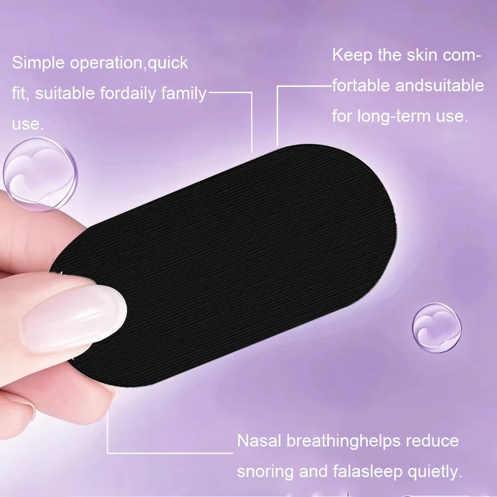 Breathable Mouth Tape for Better Sleep – 30/60/90 Pack Gentle Hypoallergenic Sleep Strips to Reduce Mouth Breathing