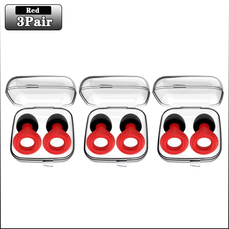 Soundproof Silicone Sleep Earplugs – 20 Pairs Noise-Cancelling Ear Plugs for Sleep, Study & Focus