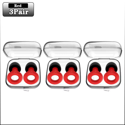 Soundproof Silicone Sleep Earplugs – 20 Pairs Noise-Cancelling Ear Plugs for Sleep, Study & Focus