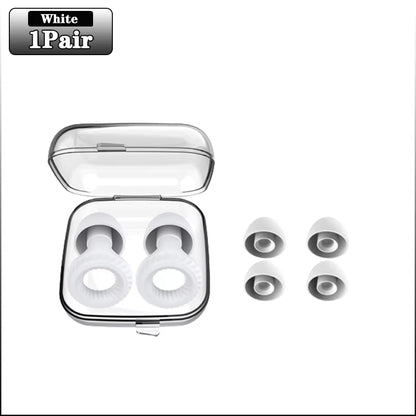 Soundproof Silicone Sleep Earplugs – 20 Pairs Noise-Cancelling Ear Plugs for Sleep, Study & Focus