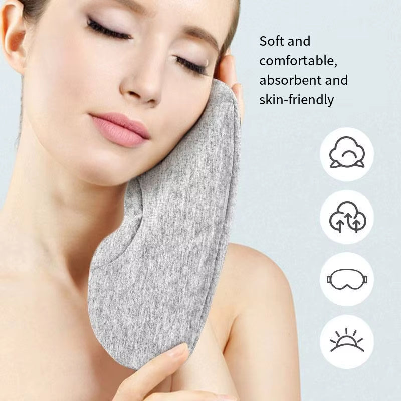 Cotton Sleep Eye Mask – Soft Light-Blocking Blindfold for Sleep & Travel