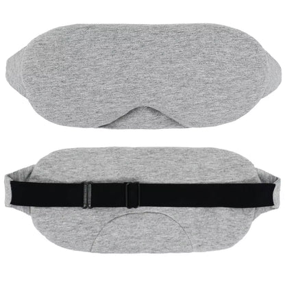 Cotton Sleep Eye Mask – Soft Light-Blocking Blindfold for Sleep & Travel