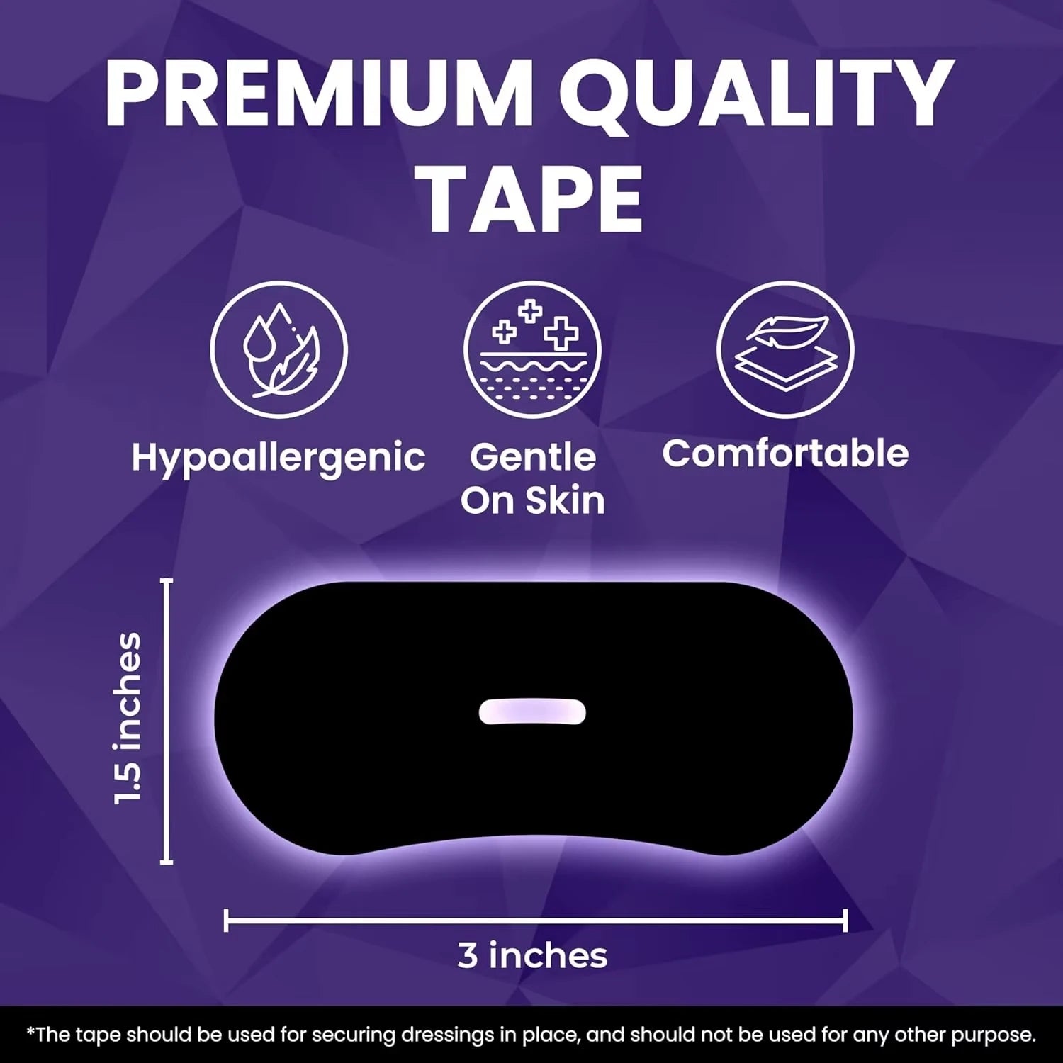 Breathable Mouth Tape for Better Sleep – 30/60/90 Pack Gentle Hypoallergenic Sleep Strips to Reduce Mouth Breathing